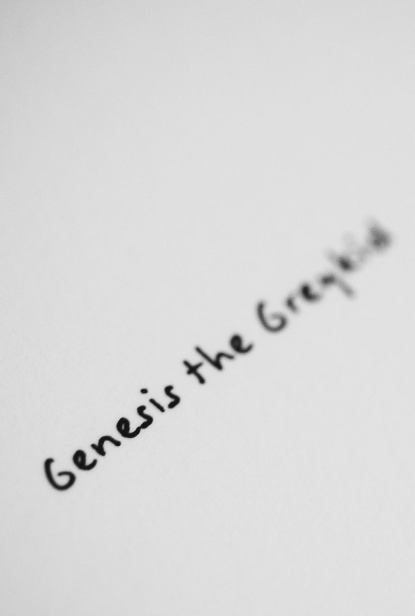 Genesis the Greykid